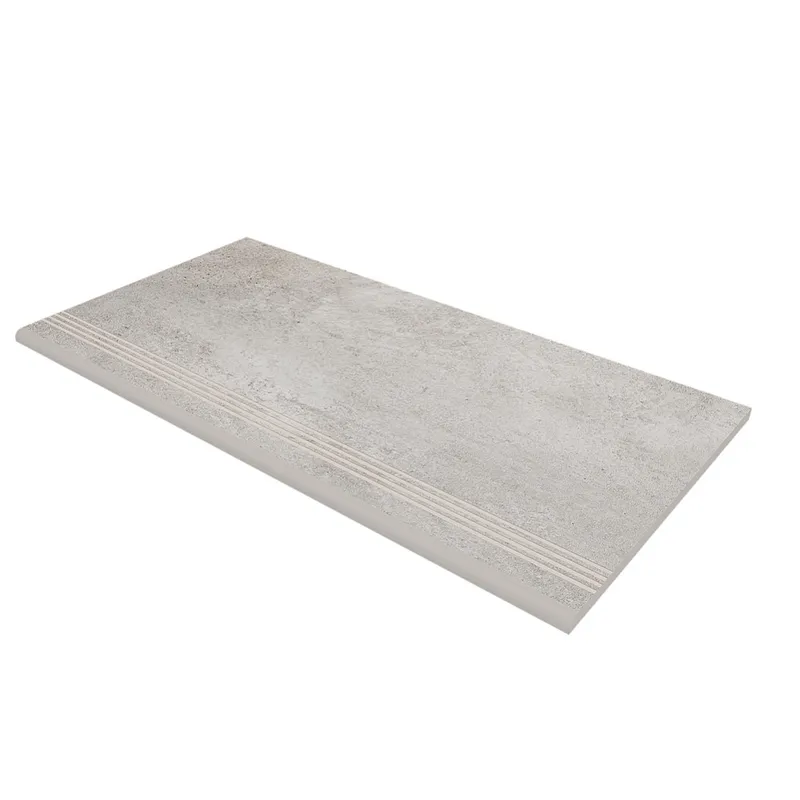 Ступень Estima Traffic creamy, TF01 30x60, неполированная с насечками