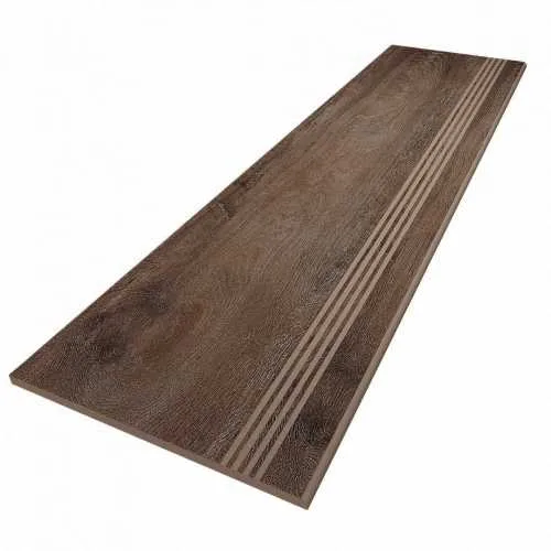 Ступень Estima Brigantina wenge, BG05 30x120, неполированная с насечками