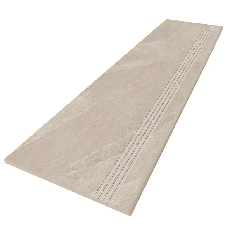 Ступень Estima Terra beige, TE01 30x120, неполированная с насечками