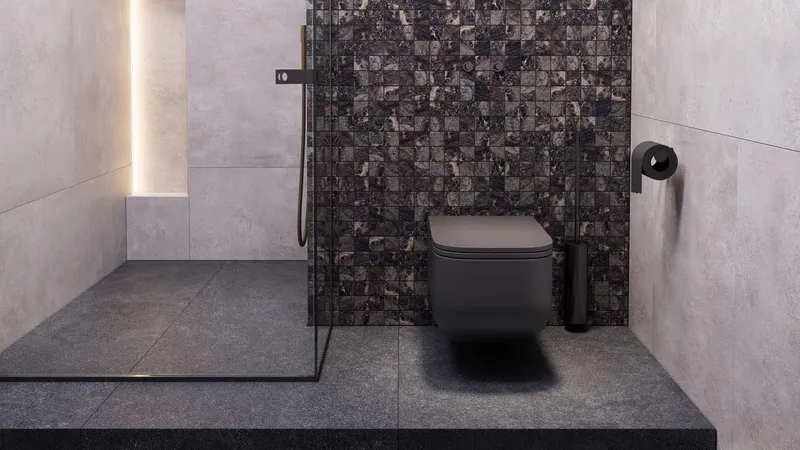 Ступень Estima Luna black, LN04 30x120, неполированная с насечками