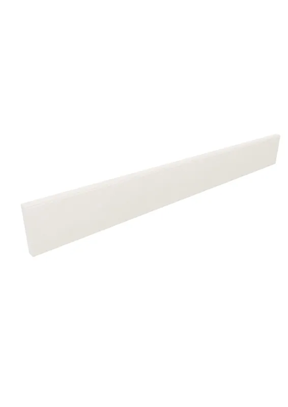 Плинтус Estima Luna white, LN00 7x60, неполированный