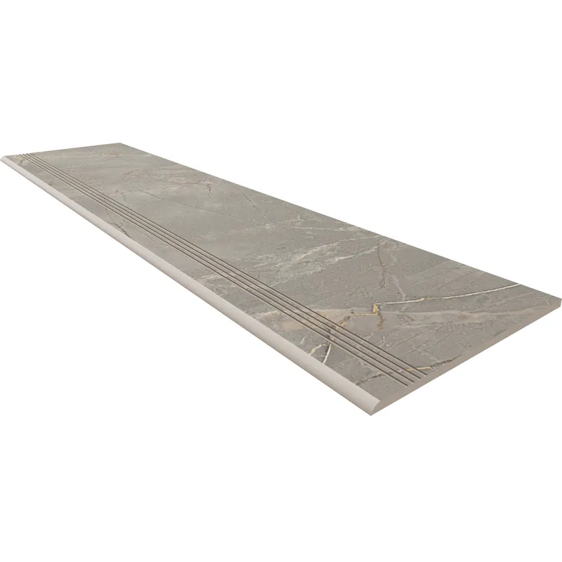 Ступень Estima Bernini grey, BR03 30x120, неполированная с насечками
