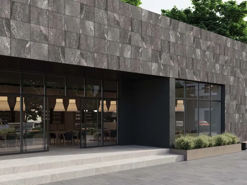 Мозаика Estima Tramontana anthracite, TN02 Cube 29x25, неполированная