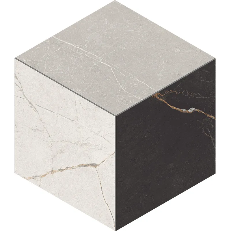 Мозаика Estima Nolana light grey, NL02/NL04/NL00 Cube 29x25, неполированная