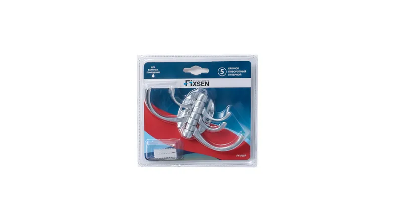 Крючок Fixsen Equipment, поворотный — вид спереди под углом