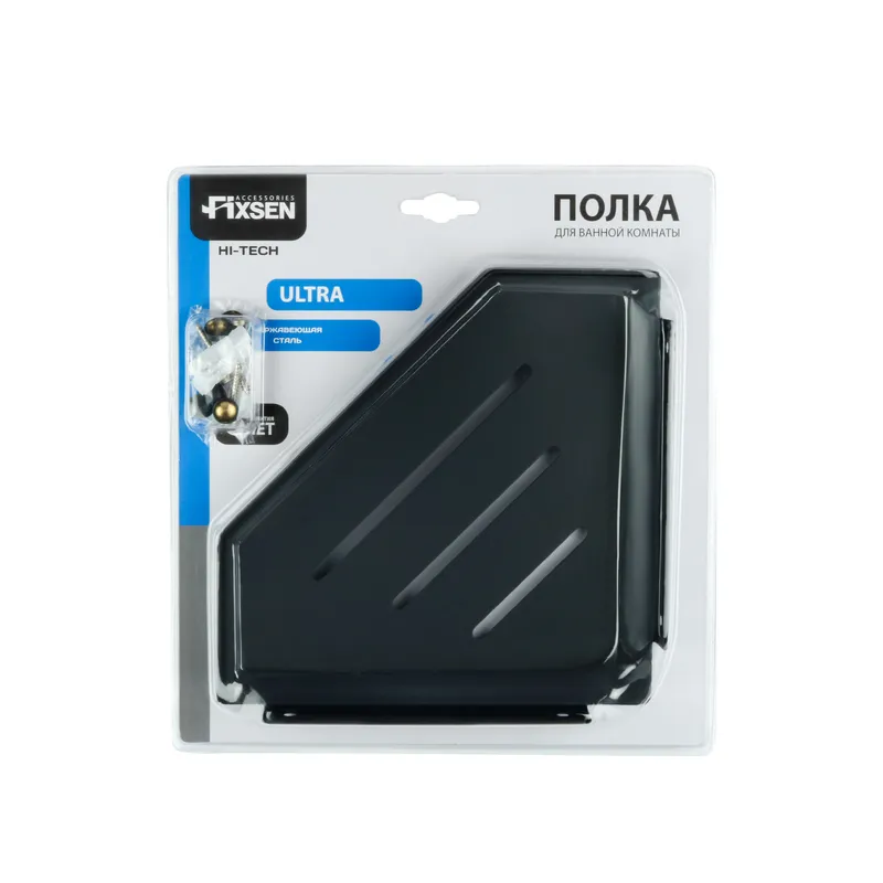 Угловая полка Fixsen Hi-Tech — вид под углом