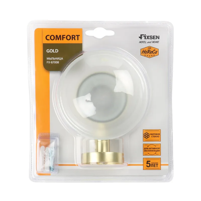 Мыльница Fixsen Comfort Gold — вид под углом
