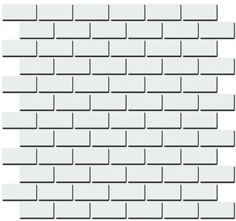 Декор Руаяль мозаичный глянцевый 32x30