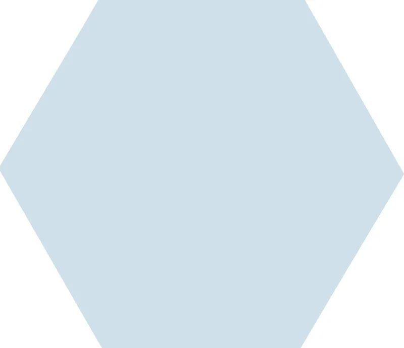 Аньет голубой матовый 20x23,1