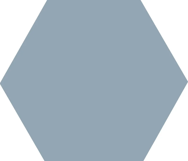 Аньет голубой тёмный матовый 20x23,1