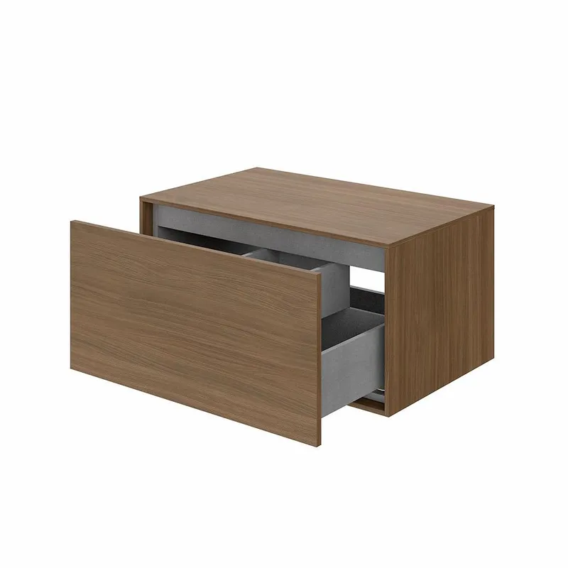 Тумба KERAMA MARAZZI Atollo напольная/подвесная с ящиком 80, деревянная