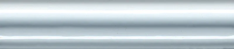 Бордюр Багет Авеллино голубой глянцевый 15x3