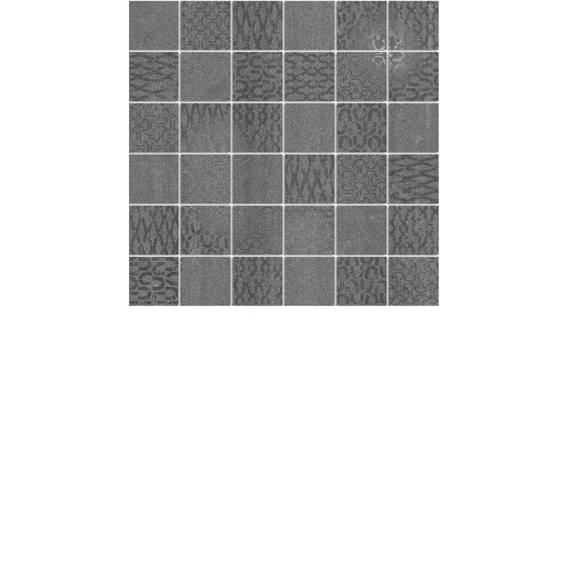 Декор Про Дабл антрацит мозаичный 30x30