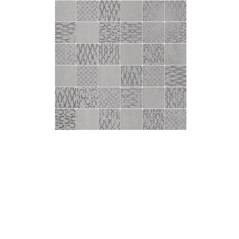 Декор Про Дабл серый мозаичный 30x30