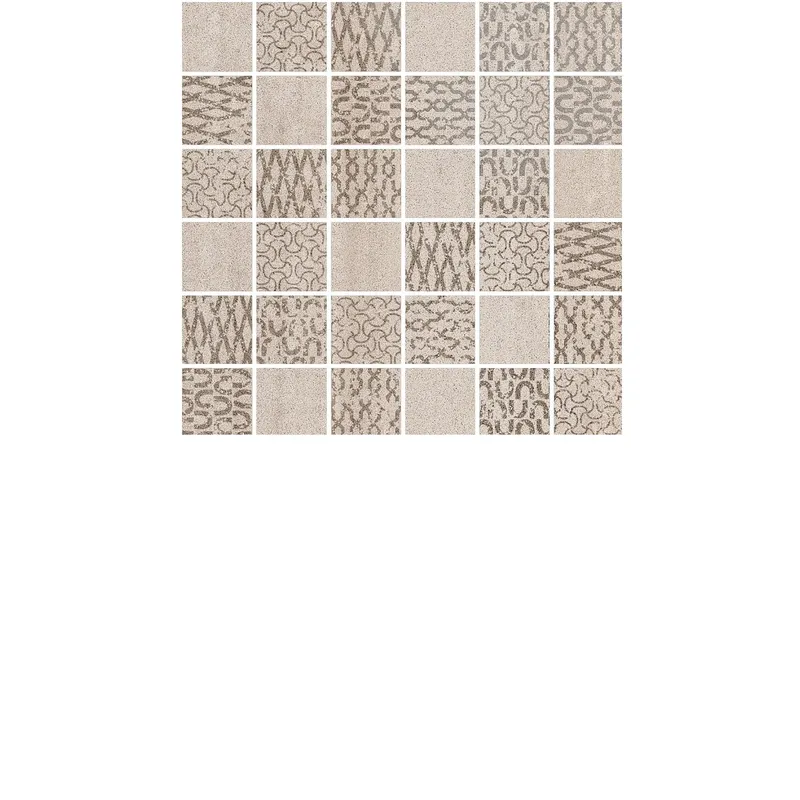 Декор Про Дабл бежевый мозаичный 30x30