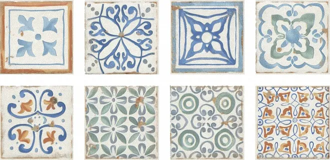 Вставка Виченца Майолика матовый 4,9x4,9