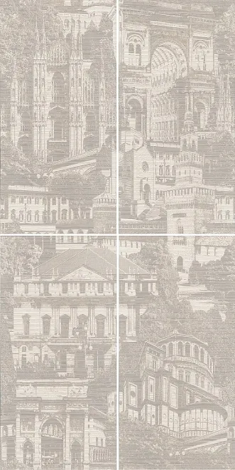 Панно Веласка матовый (из 4 ч. разм. 30x60) 60x120
