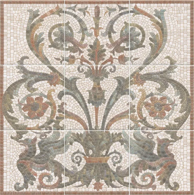 Панно Виченца глянцевый (из 9 ч. разм. 15x15) 45x45