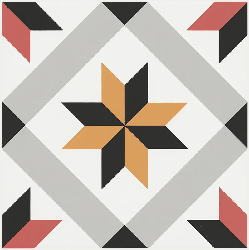 Декор Ателье матовый 20x20