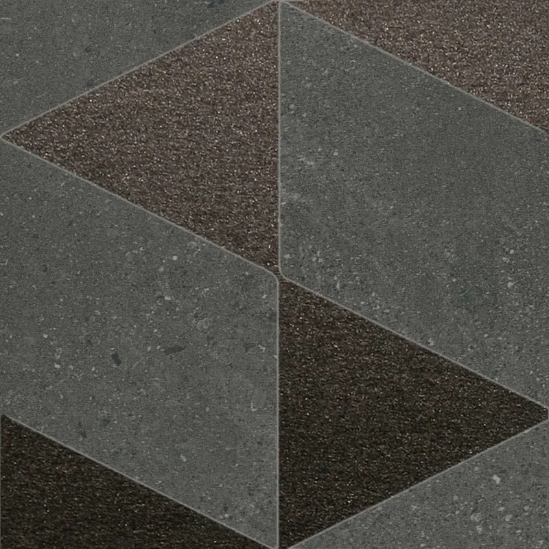 Декор Матрикс антрацит 20x20