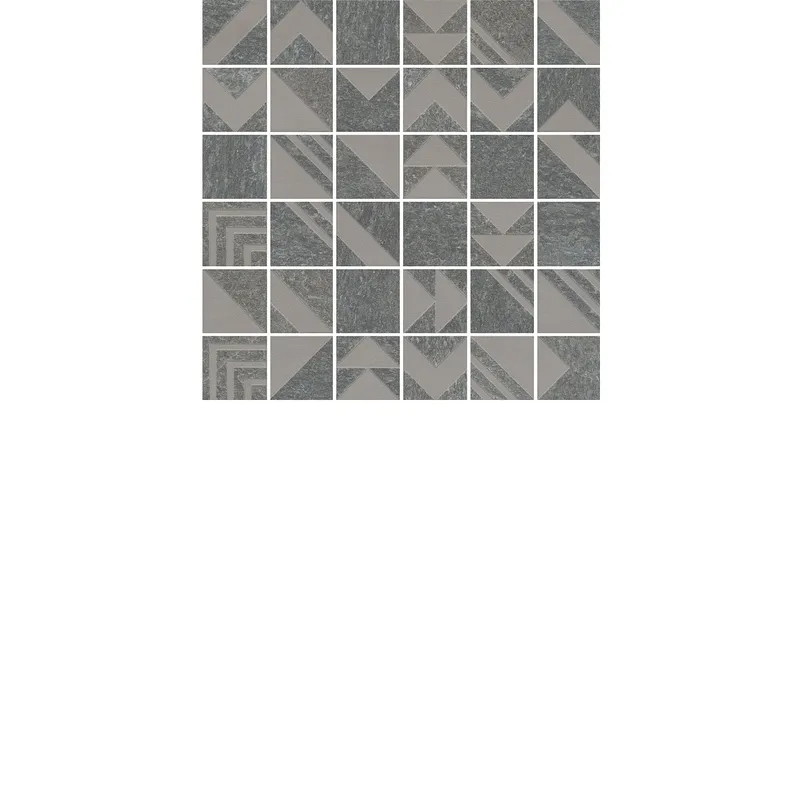 Декор Про Нордик серый темный мозаичный 30x30