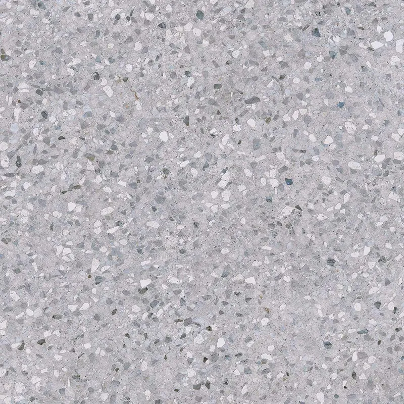 Терраццо серый обрезной 60x60
