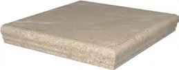 Ступень угловая Бореале бежевый 30x30