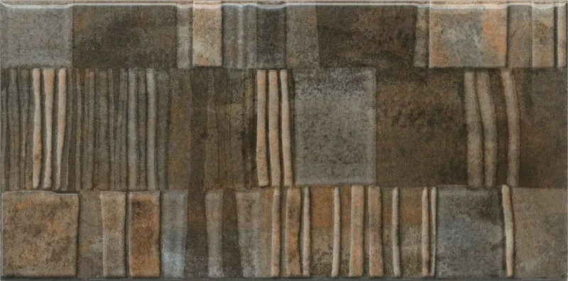 Декор Сфорца глянцевый 9,9x20