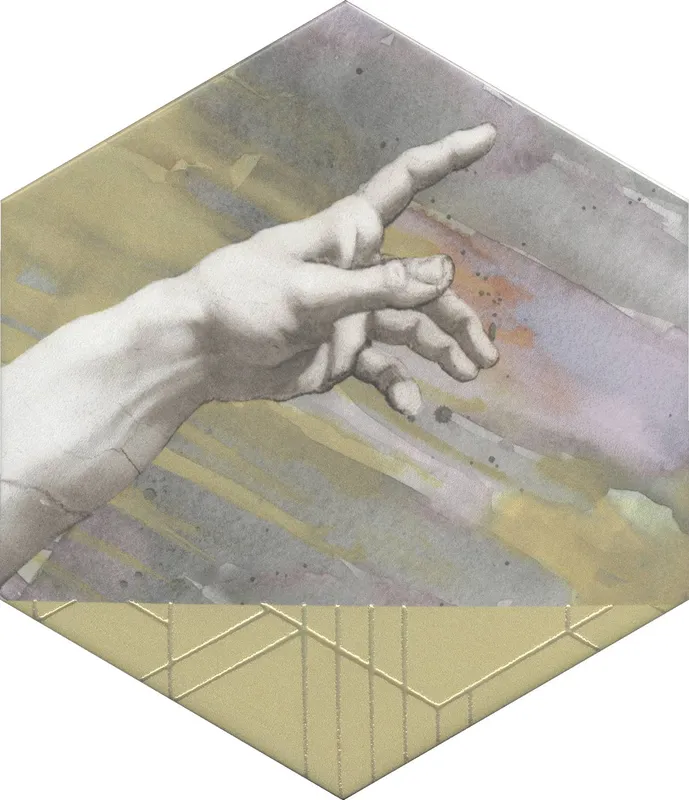 Декор Ателлани матовый 20x23,1