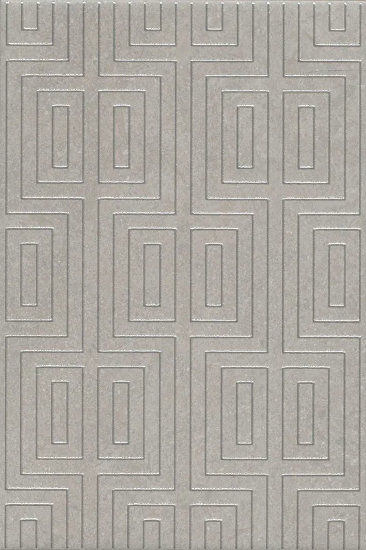 Декор Матрикс серый 20x30
