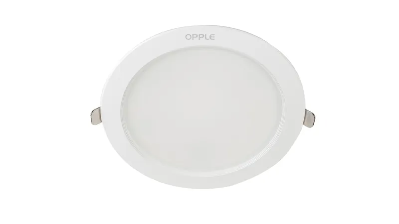 Светильник светодиодный точечный OPPLE Utility LED Downlight US R175-18W-3000-WH-GP встраиваемый — вид сверху