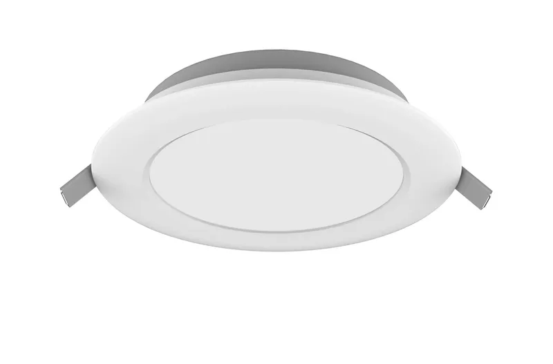 Светильник светодиодный точечный OPPLE LED Downlight E2 Slim HPF R200-24W-3000-WH, влагозащищенный — вид под углом