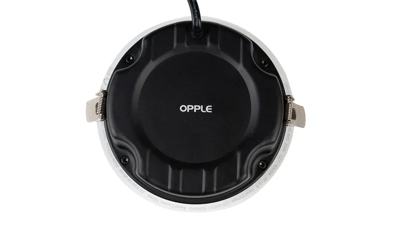 Светильник светодиодный точечный OPPLE US LED Spotlight Rc-UA R150-30W-840 поворотный — вид сверху на корпус