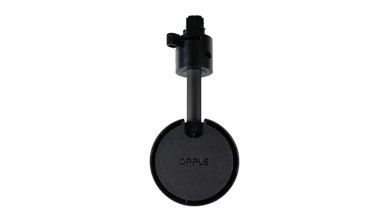 Светильник светодиодный трековый OPPLE LED Spotlight U3 Track 3 20W-4000-24D-BK-GP трехфазный, поворотный — вид под углом