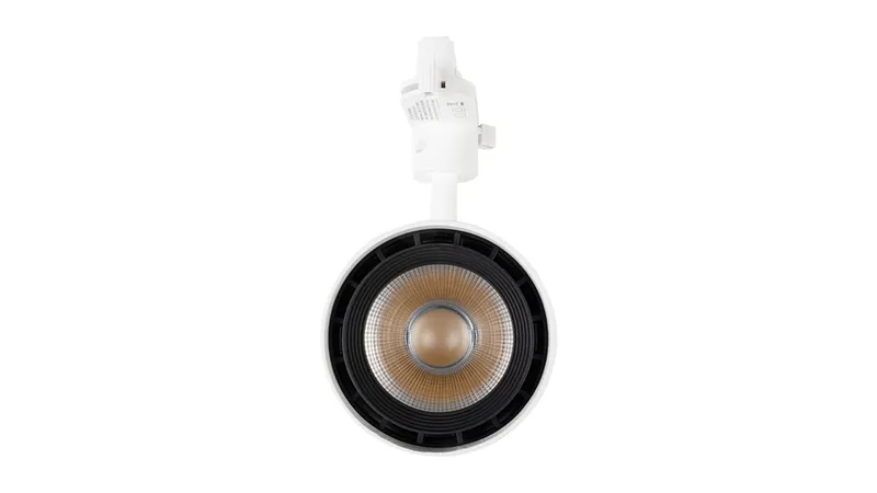 Светильник светодиодный трековый OPPLE LED Spotlight U3 Track 3 30W-3000-24D-WH-GP трехфазный, поворотный — вид под углом