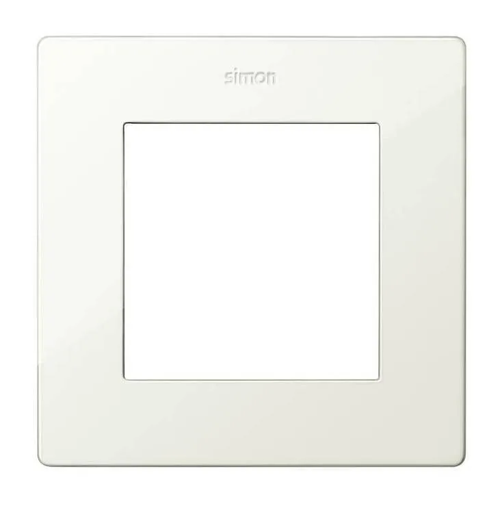 Рамка Simon 24 Harmonie на 1 пост, слоновая кость — вид спереди