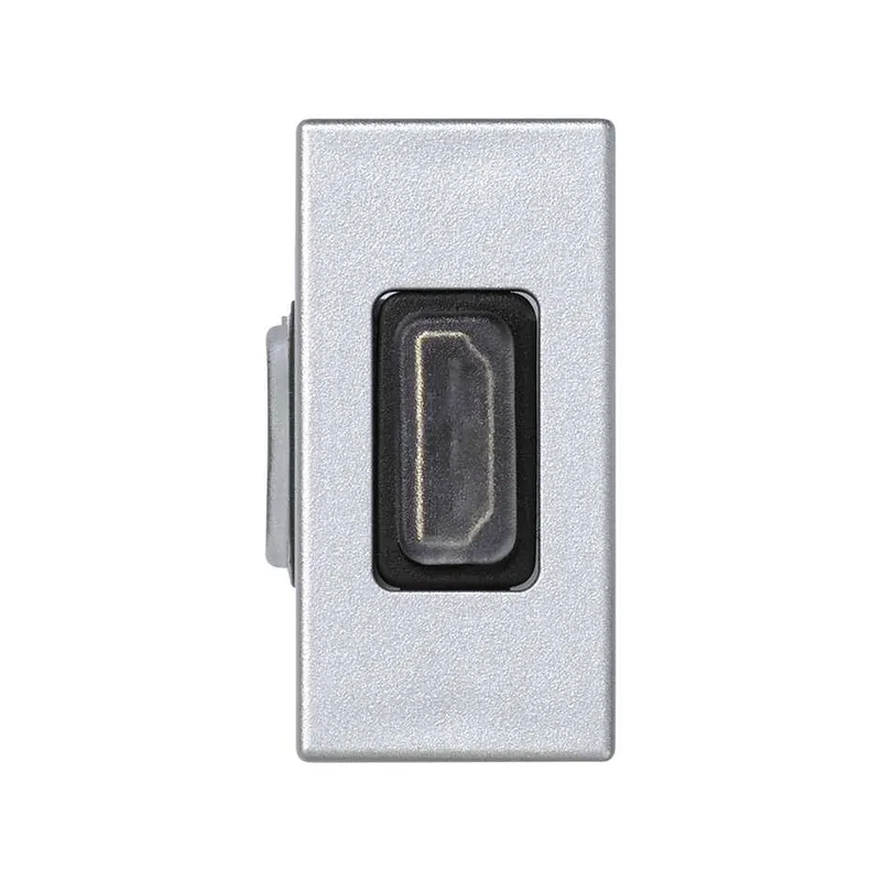 Разъем HDMI Simon K45 v2.0 Тип А — передняя панель крупным планом