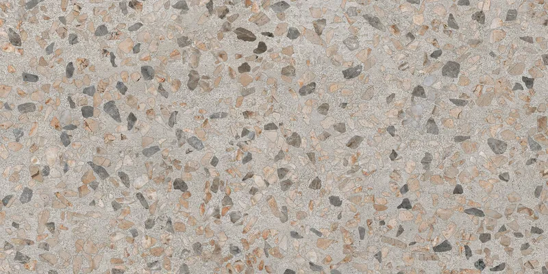 30x60 Terrazzo-X Темный Лаппато R9 Ректификат