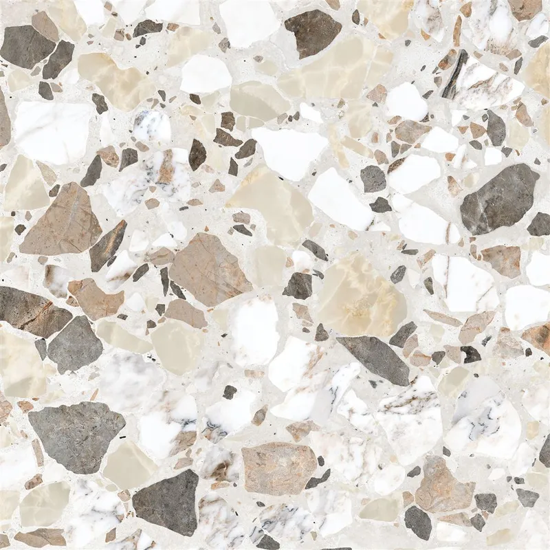 60x60 Marble-X Декор Терраццо Лаппато R9 Ректификат
