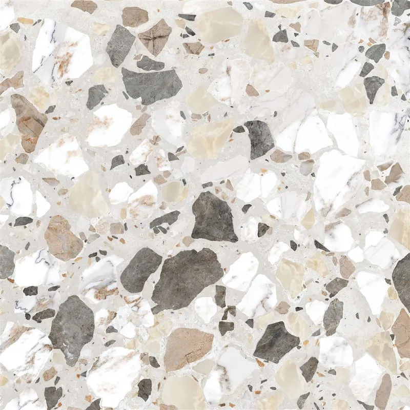 60x60 Marble-X Декор Терраццо Лаппато R9 Ректификат