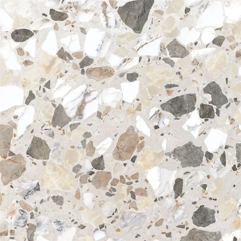 60x60 Marble-X Декор Терраццо Лаппато R9 Ректификат