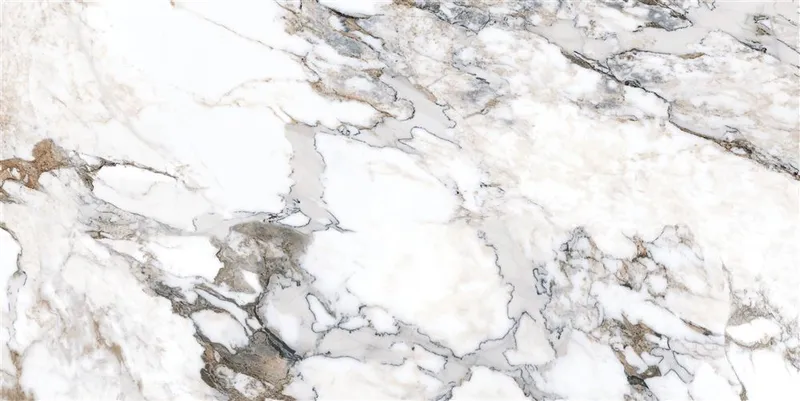 60x120 Marble-X Бреча Капрайа Белый Полированный Ректификат
