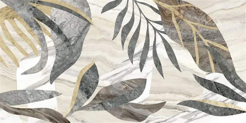 60x120 MarbleSet Декор Джангл Микс Лаппато R9 Ректификат