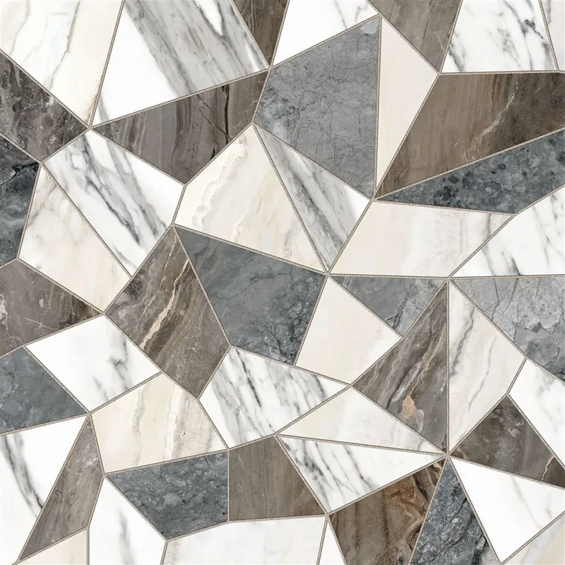 60x60 MarbleSet Декор "Микс Терраццо" Лаппато R9 Ректификат