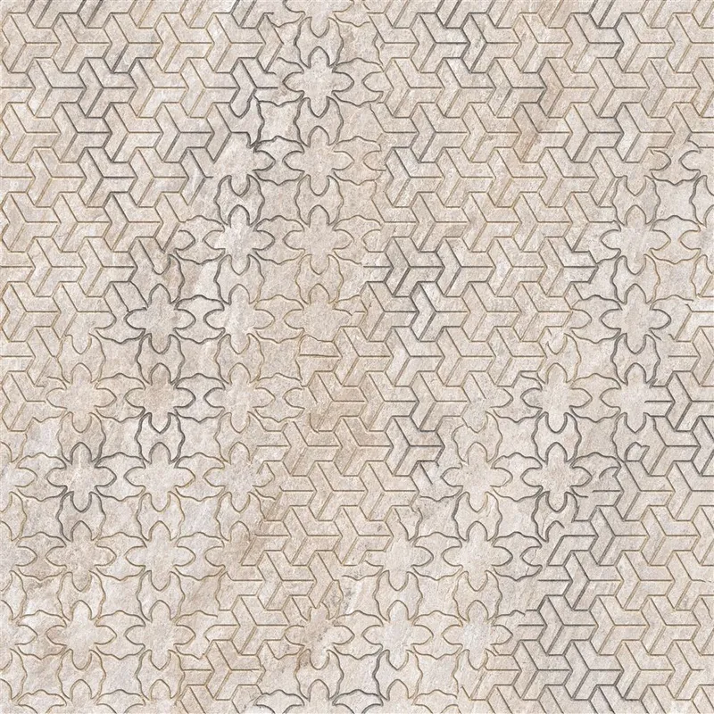 60X60 Quarstone Декор "Пэчворк" R10B Ректификат