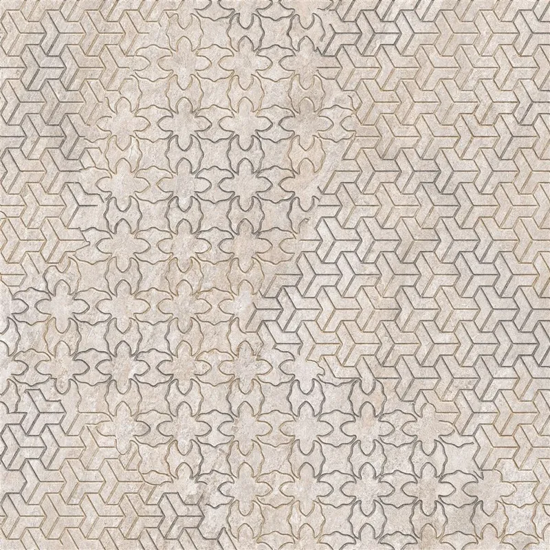 60X60 Quarstone Декор "Пэчворк" R10B Ректификат