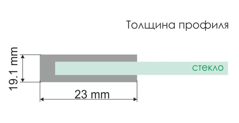 Душевой уголок Wasserkraft Neime 19P, 120х100 — стеклянная конструкция под углом