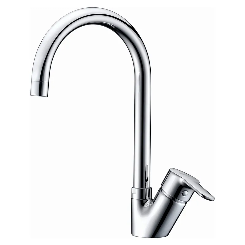 Смеситель для кухни Wasserkraft Ruhr 24400 — вид сбоку под углом