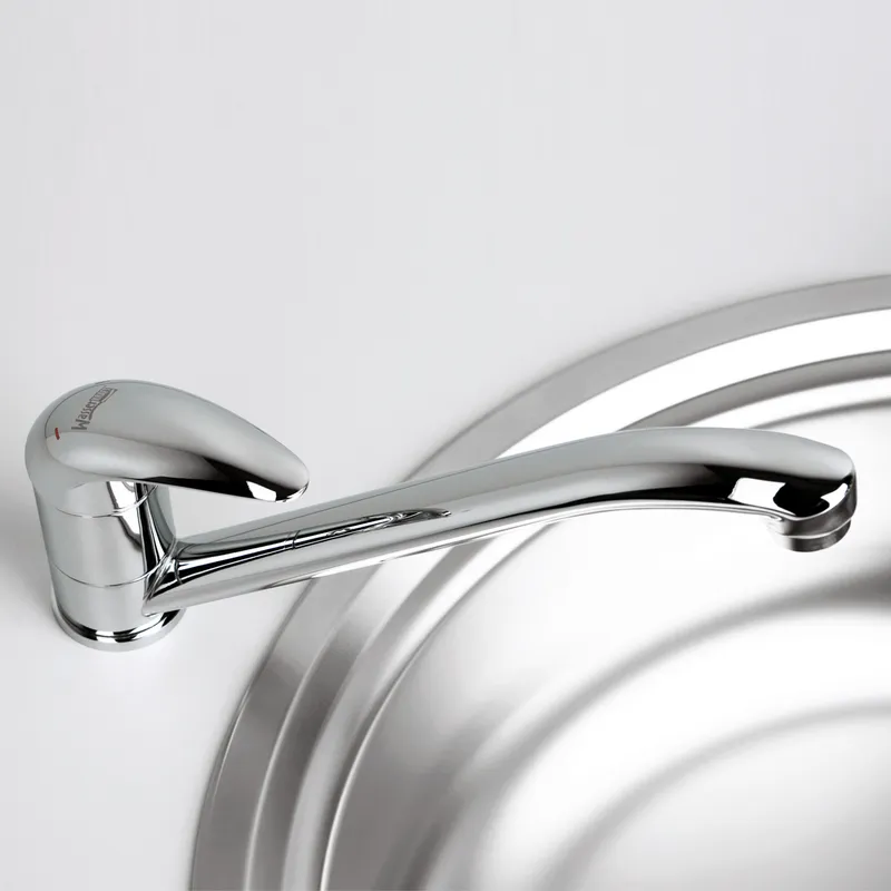 Смеситель для кухни Wasserkraft Isen 2600 — вид под углом