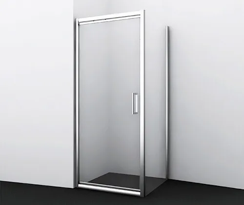 Душевой уголок Wasserkraft Salm 27I 100x80 — стеклянная дверца с ручкой под углом